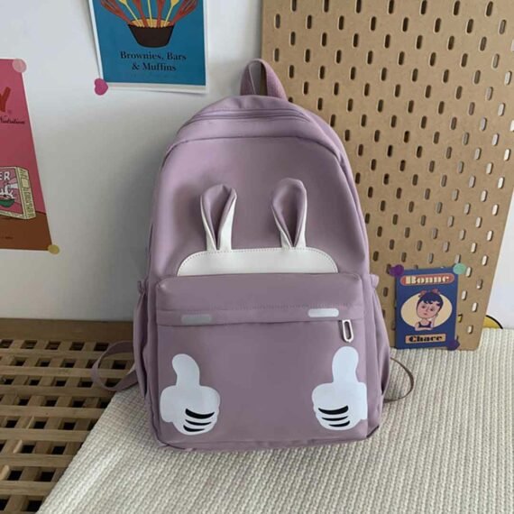 BearHug Backpack Purple Front