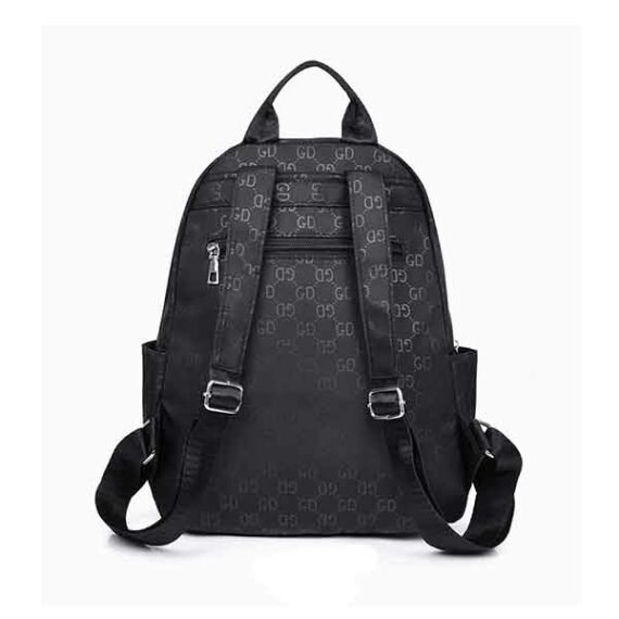 Double Zip Handbag+Backpack Back View