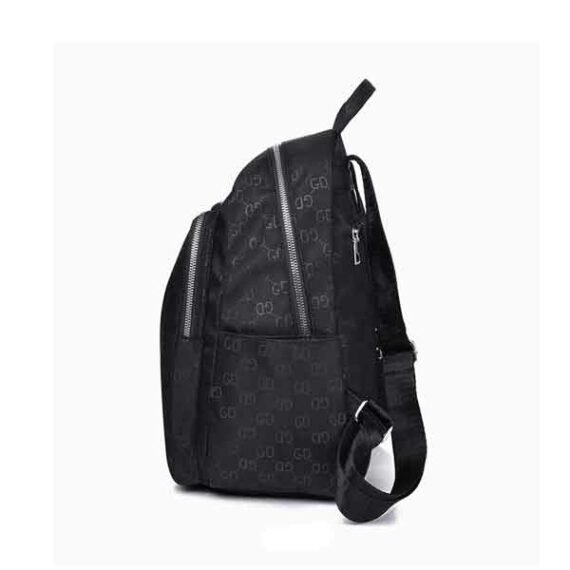 Double Zip Handbag+Backpack Side View